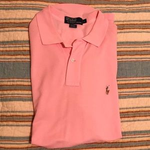 Men’s Polo by Ralph Lauren, Pink, Size = L